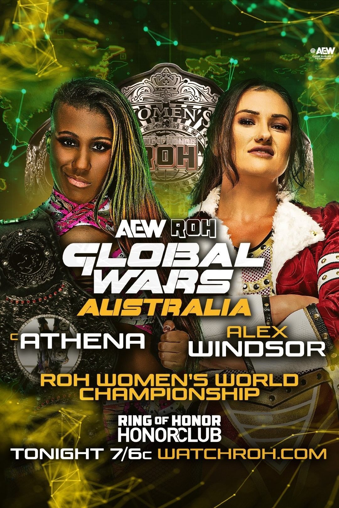 نبرد جهانی AEW و ROH در استرالیا