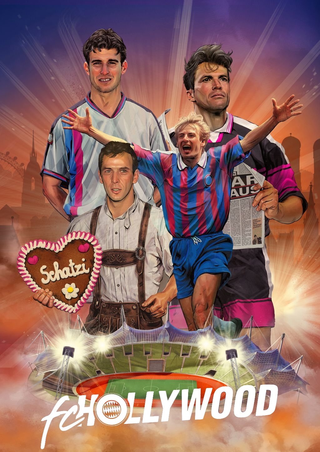 FC Hollywood - FC Bayern و Crazy 90s