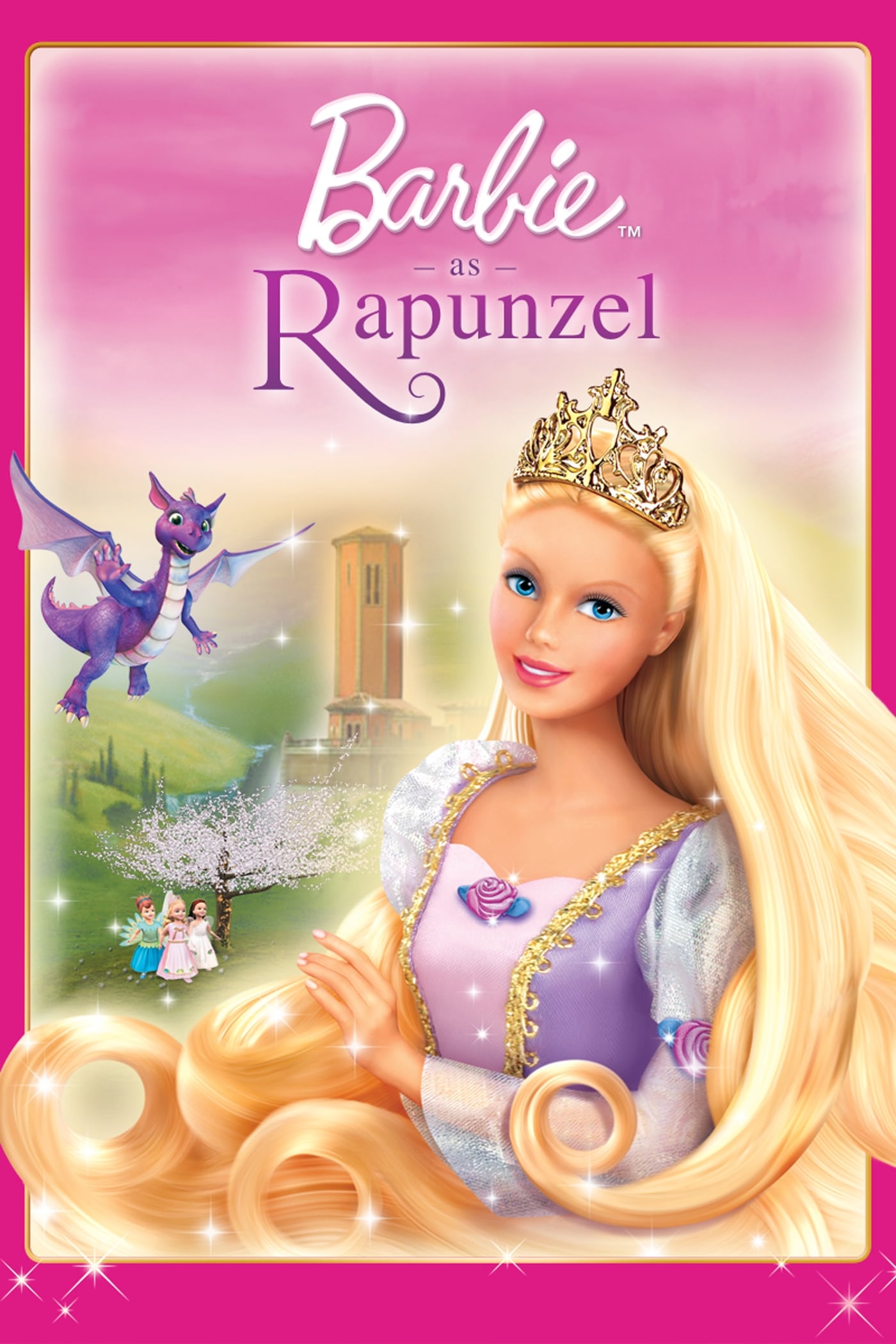 باربی به عنوان Rapunzel
