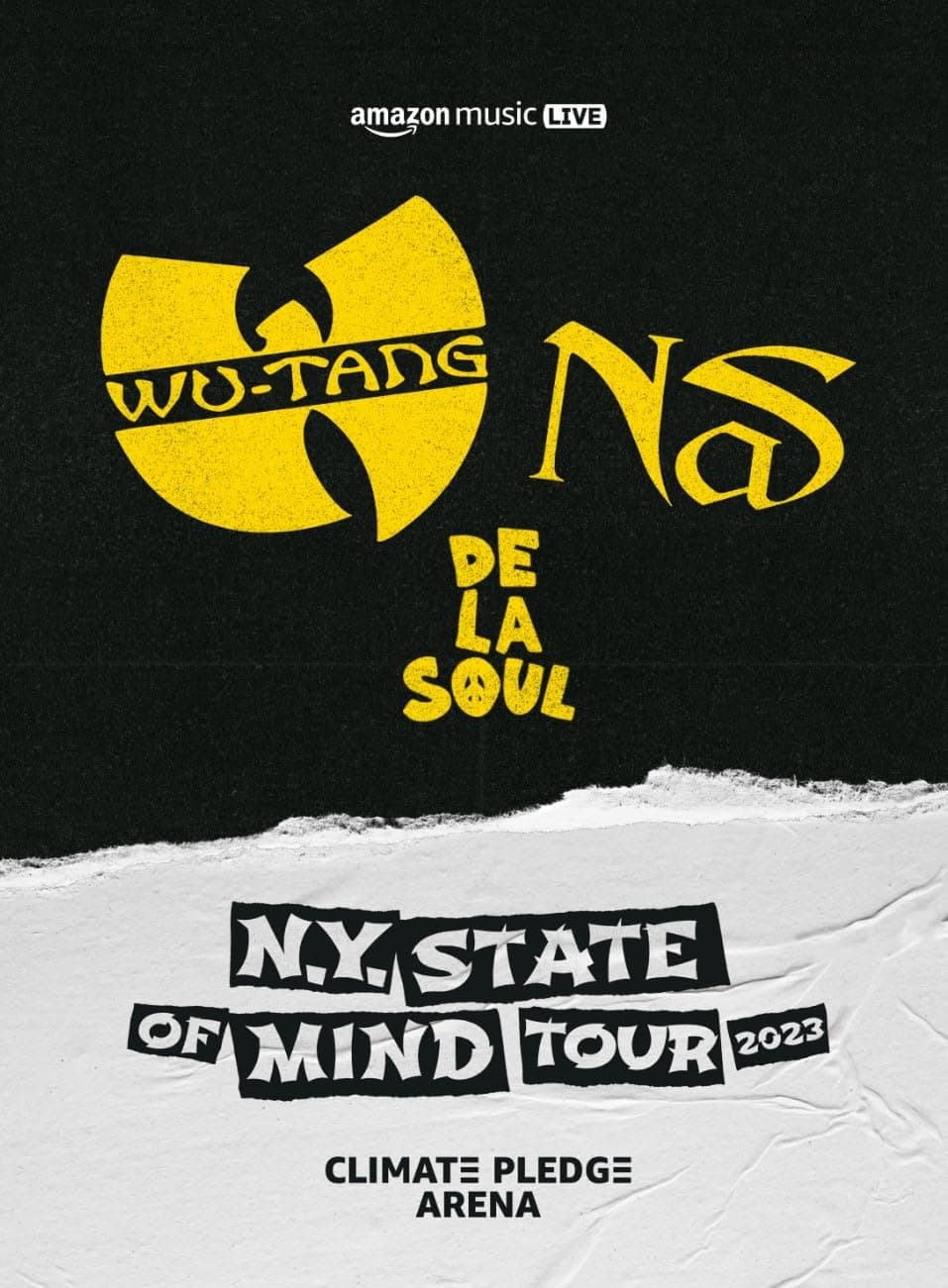 Live Music Amazon: Clan Wu-Tang ، Nas و De La Soul 'N.Y. 