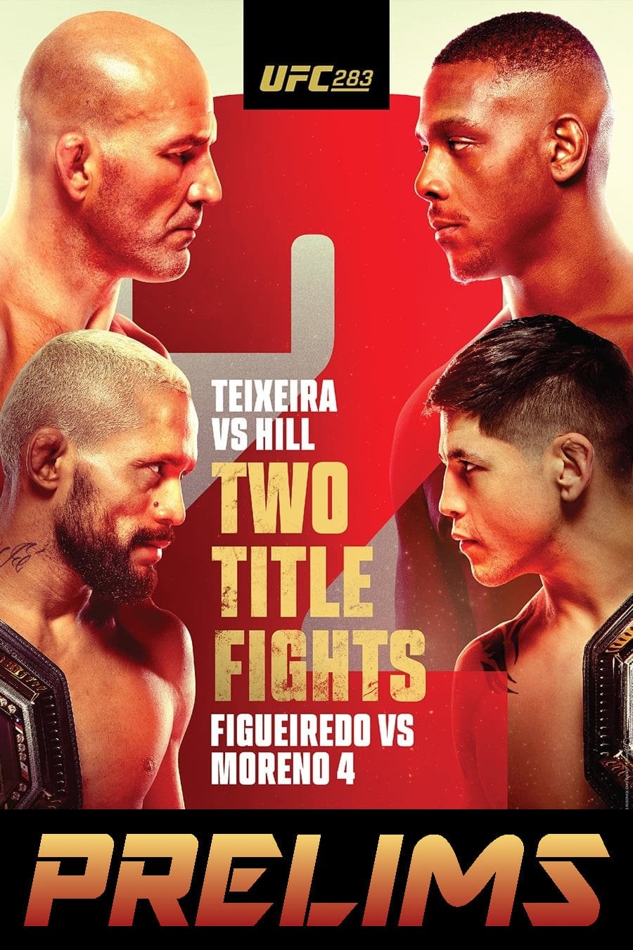 UFC 283: Teixeira در مقابل هیل