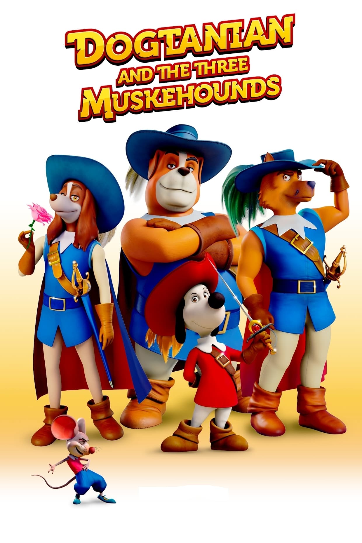 Dogtanian و سه Muskehounds