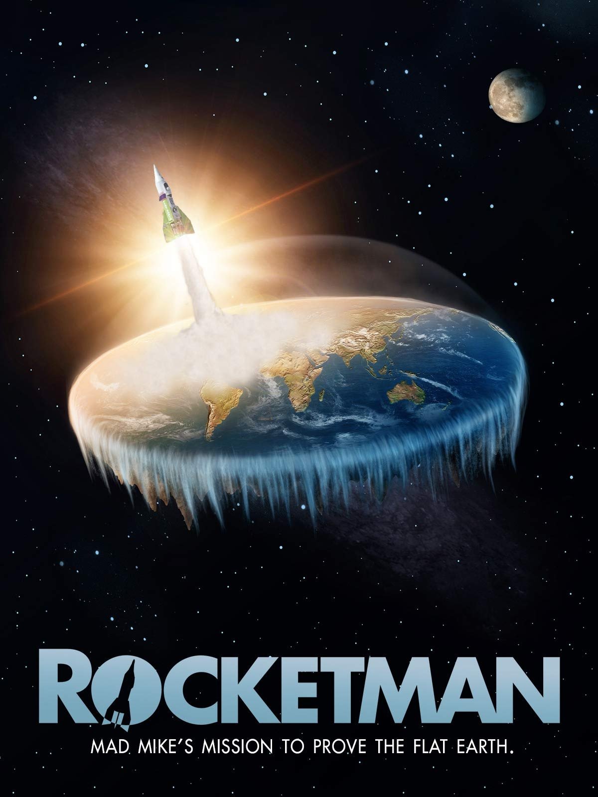 Rocketman: مأموریت دیوانه مایک برای اثبات زمین مسطح
