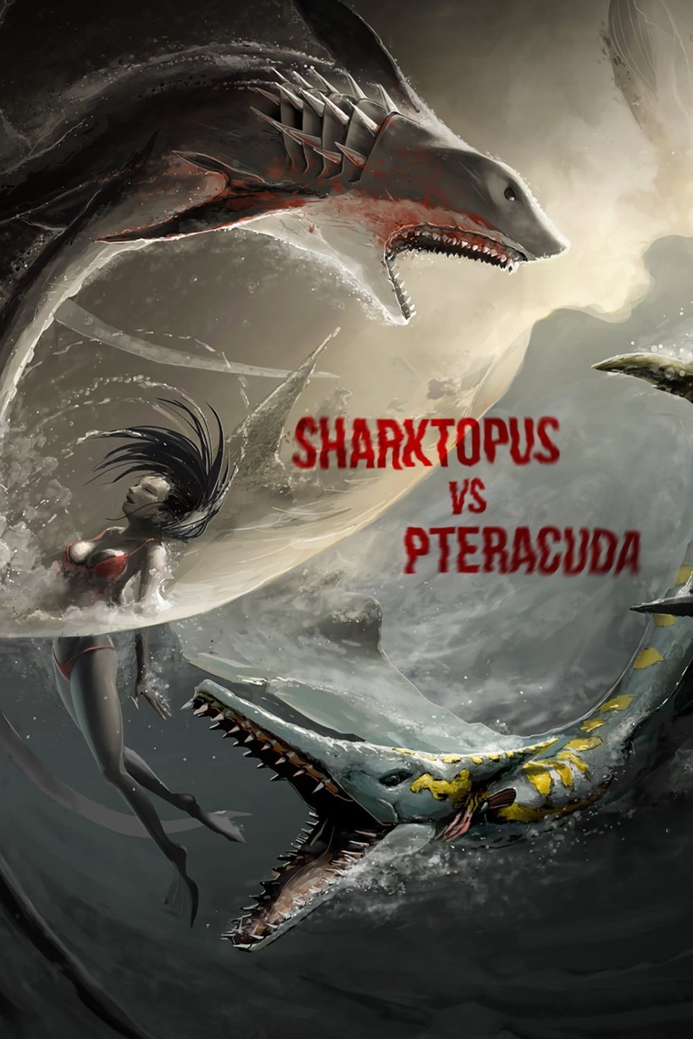 Shartopus در مقابل Pteracuda