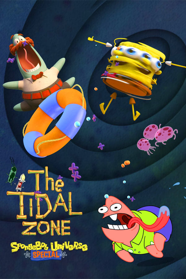 Squarepants SpongeBob منطقه جزر و مد را ارائه می دهد