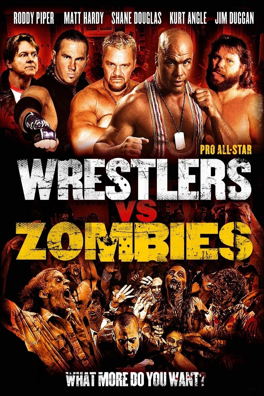 Wrestlers Pro vs Zombies
