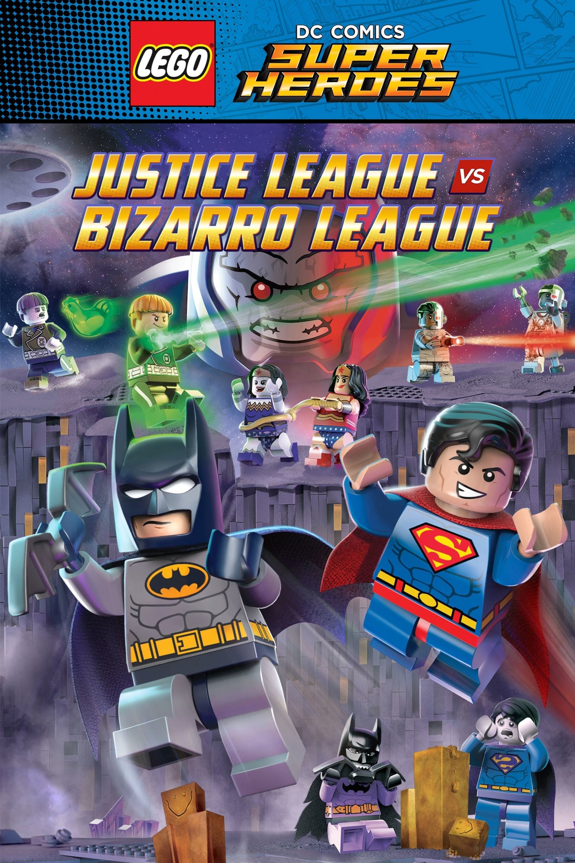 Lego DC Comics Super Heroes: Justice League در مقابل Bizarro League