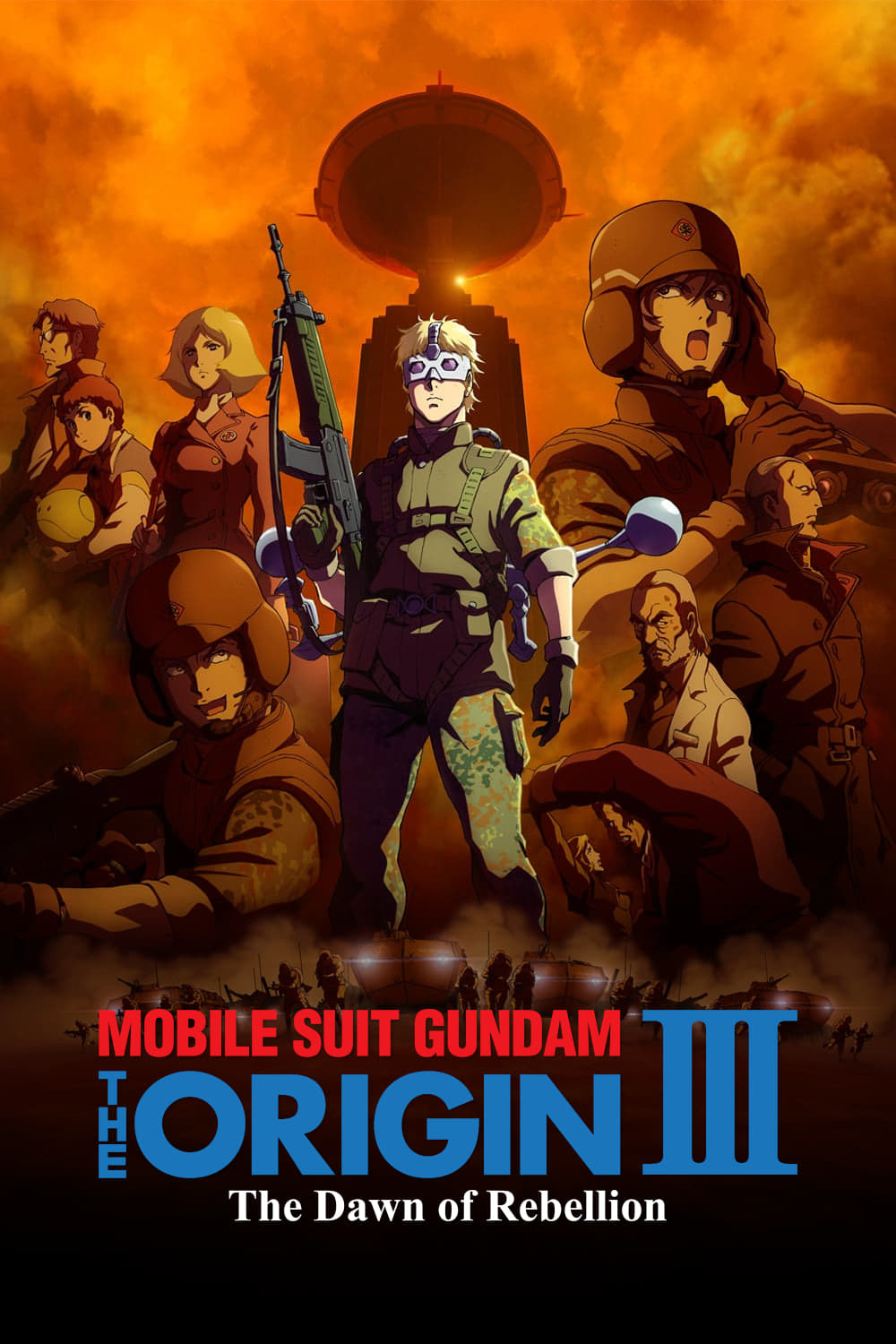 کت و شلوار موبایل Gundam: The Origin III - Dawn of Rebelion