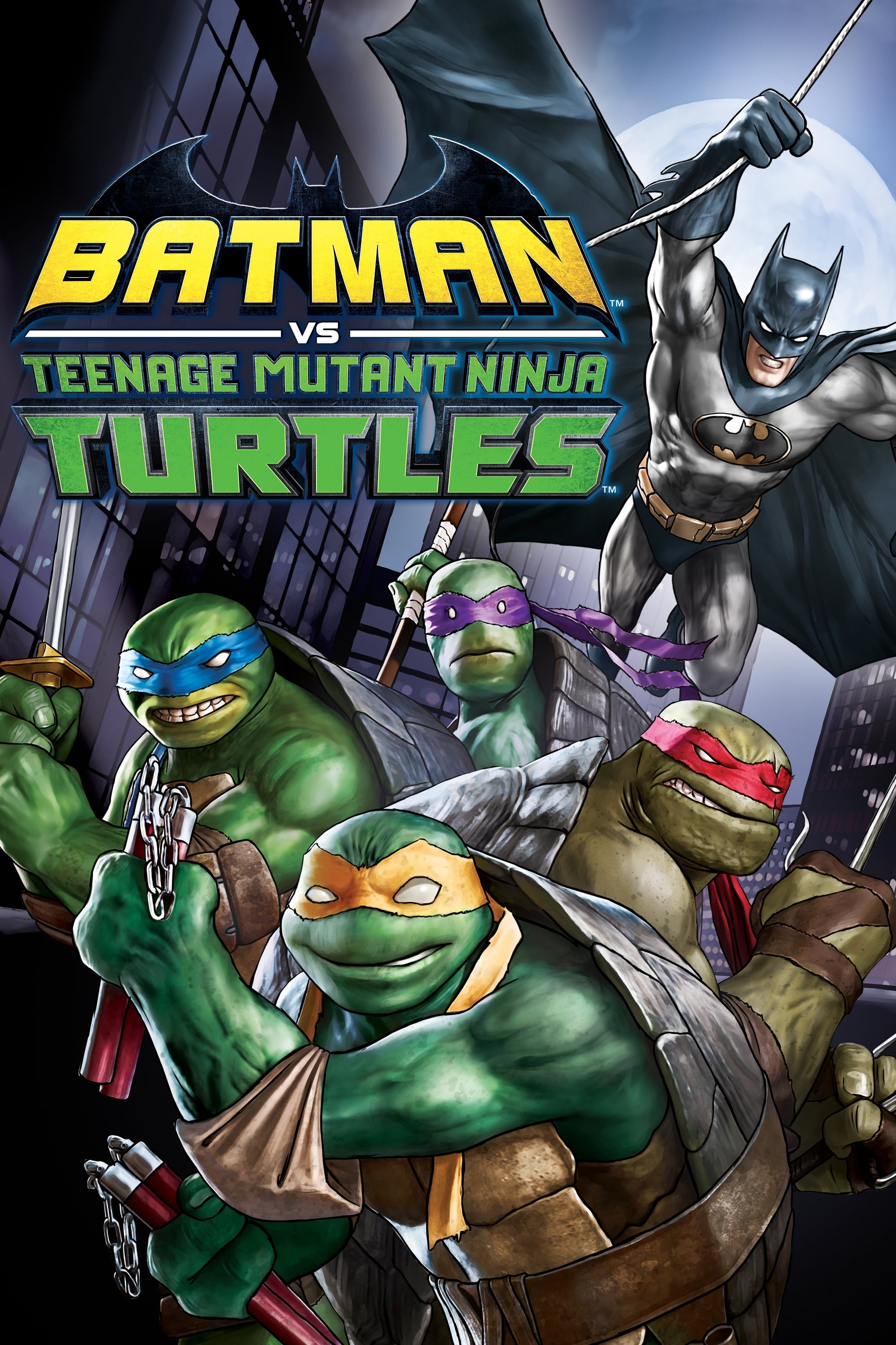 Batman vs Teenage Mutant Turtles Ninja