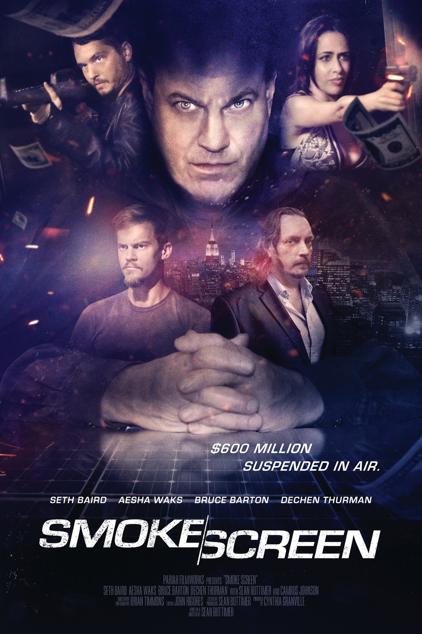 صفحه نمایش دود