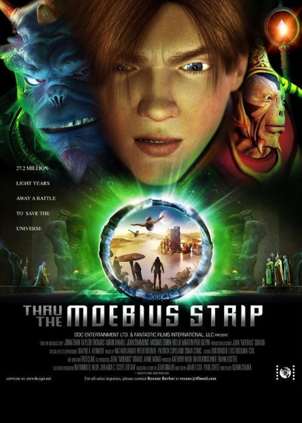 از طریق نوار Moebius