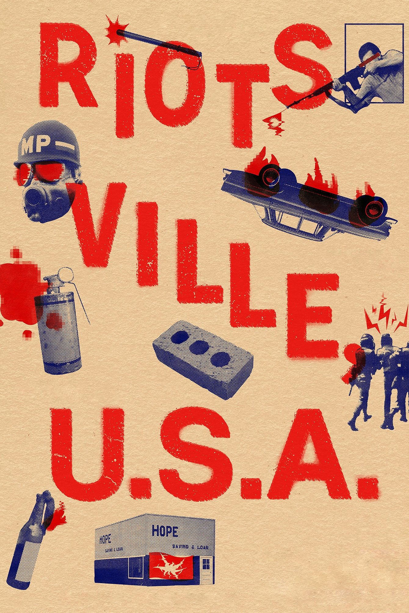 Riotsville ، ایالات متحده آمریکا