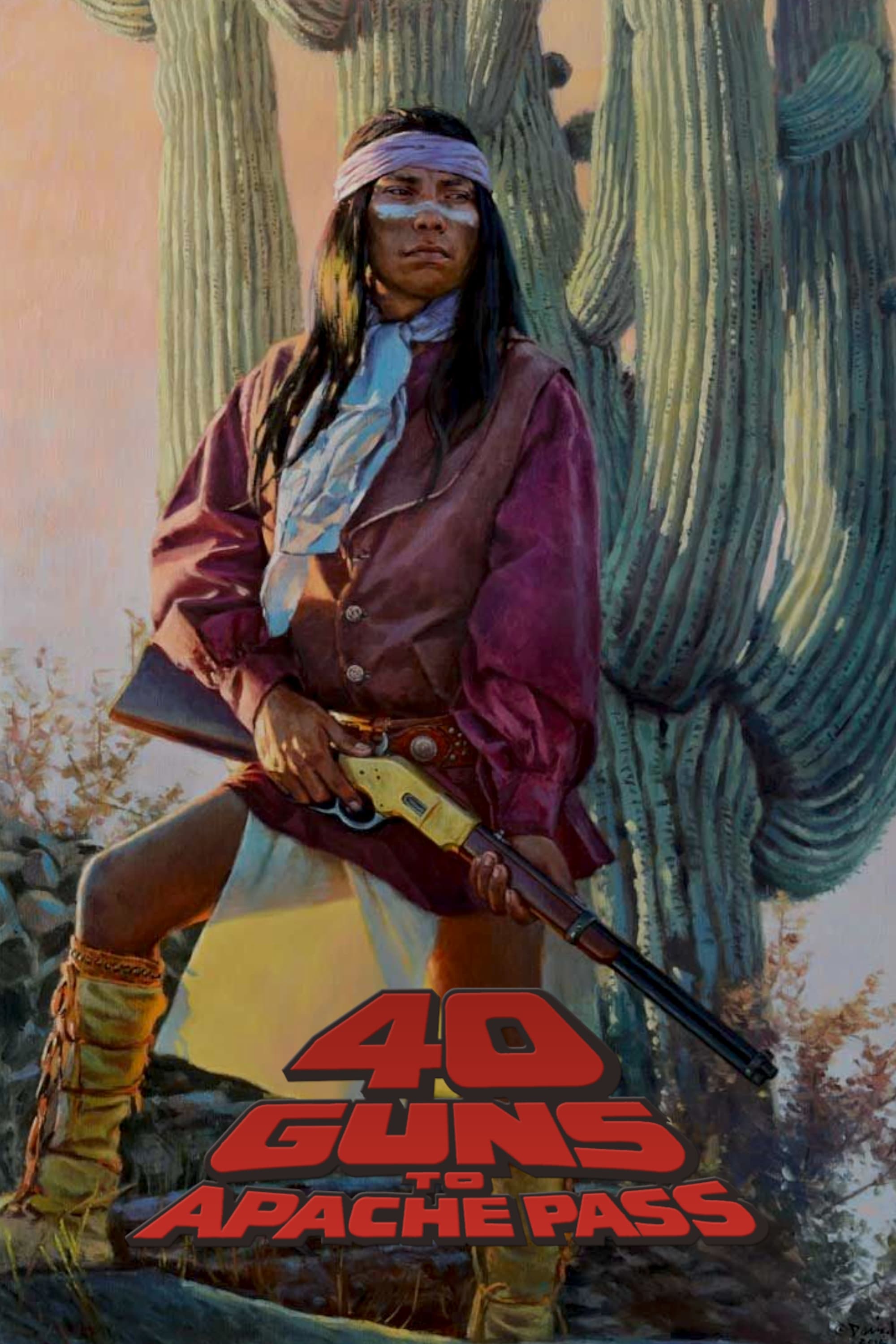 40 اسلحه به Apache Pass